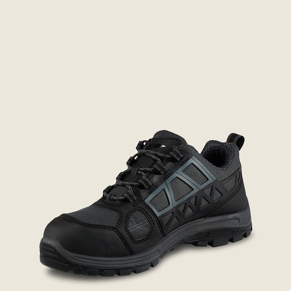 Zapatos de Trabajo Red Wing Hombre Negros - Fuse Fx - Safety Toe Athletic Steel Toe - 918-SBTCIV